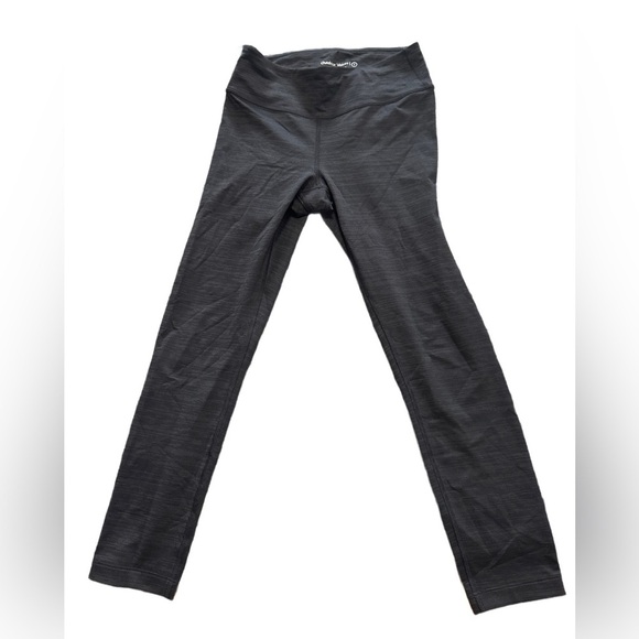Outdoor Voices Pants - Outdoor voices gray and black striped leggings small